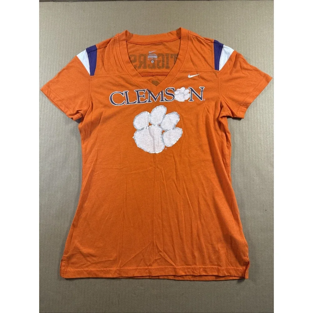 Nike Women's Clemson Tigers Shirt, Size Medium